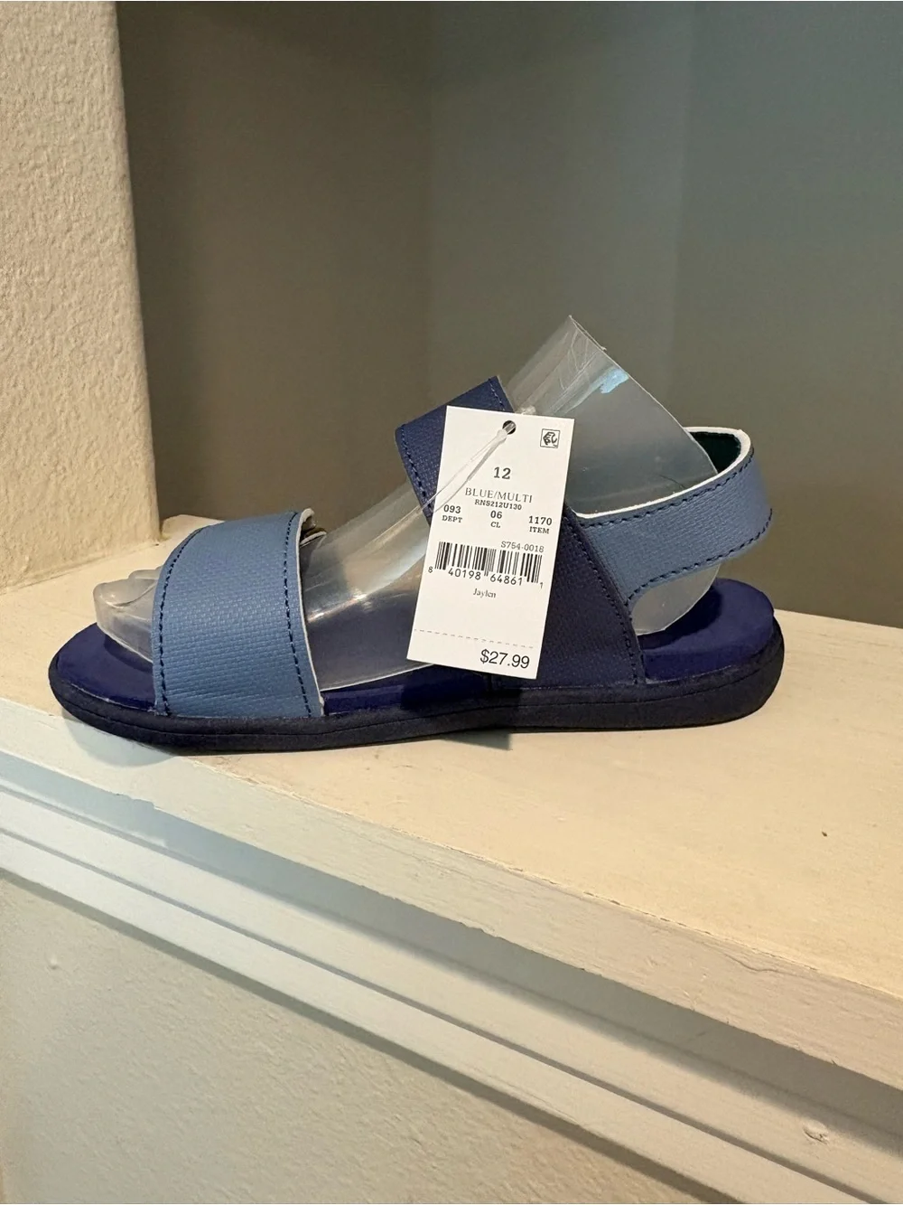 See Kai Run Jaylen Sandals Blue Water Friendly Boys Girls Beach Toddler Sizes